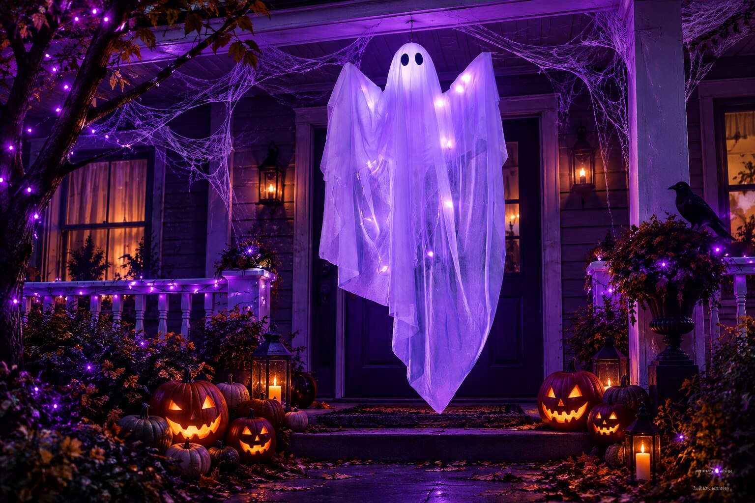 JOYIN Light-Up Hanging Ghost