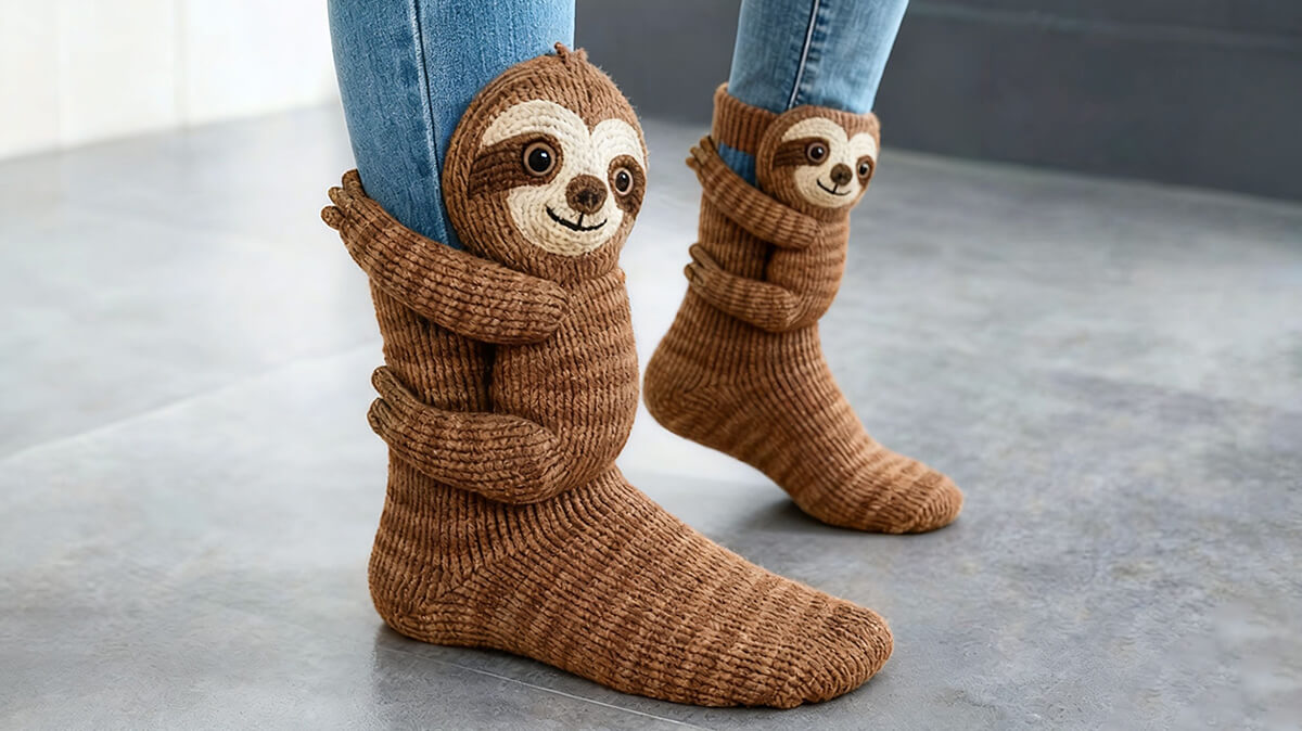 YuuKeni Animal Hug Socks